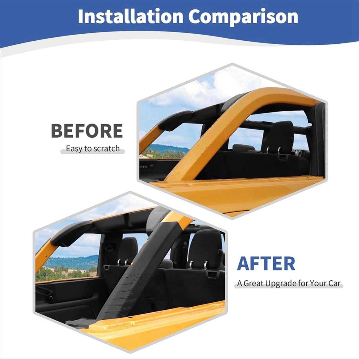 D.A.D Car Accessories - สินค้าลดราคาพิเศษ ฝาครอบคิ้วเสา D สำหรับท้ายรถ ป้องกันเสา D
