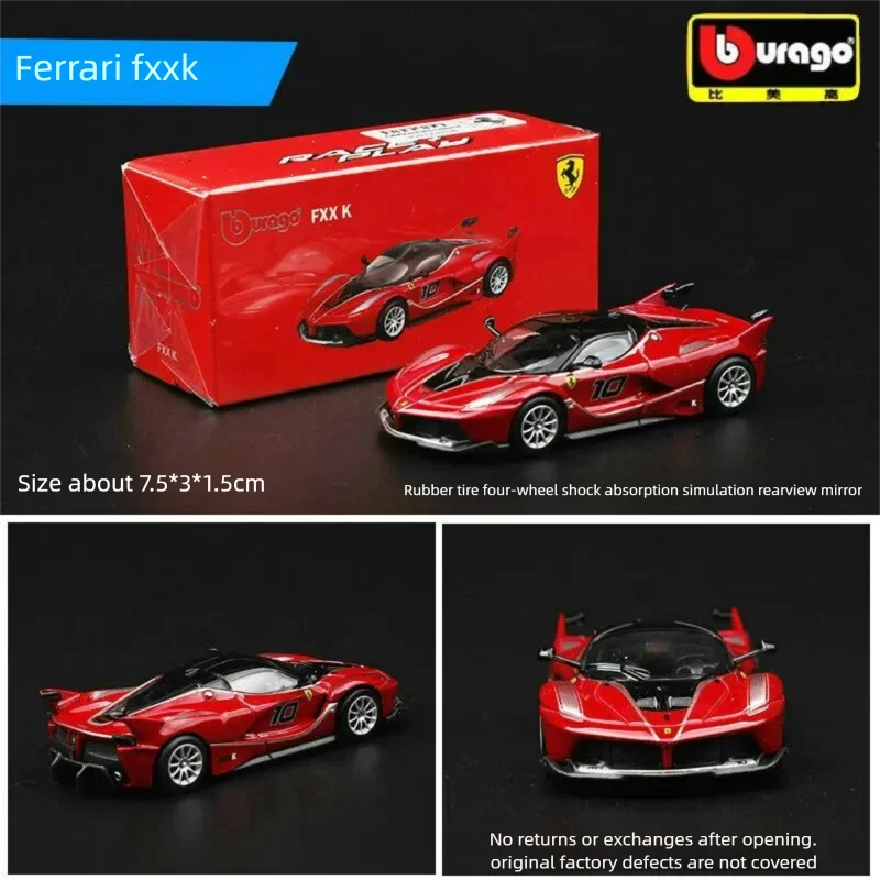 Car Accessories For Boys - บูราโก 1:64 โมเดลรถหล่อขึ้นรูป, ออดี้ ปอร์เช่ 911