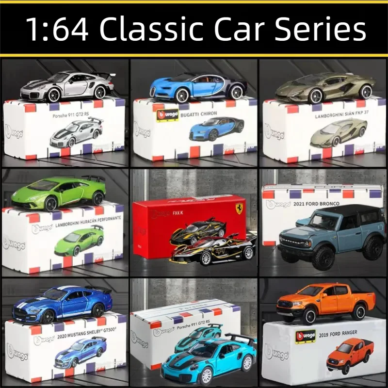 บูราโก 1:64 โมเดลรถหล่อขึ้นรูป - Car Accessories For Boys บทวิจารณ์และราคา