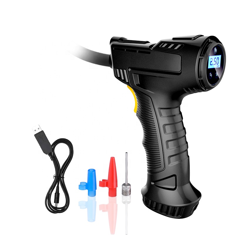 ปั๊มลมไฟฟ้าแบบพกพา 150PSI 120W - Car Portable Tire Inflator บทวิจารณ์และราคา