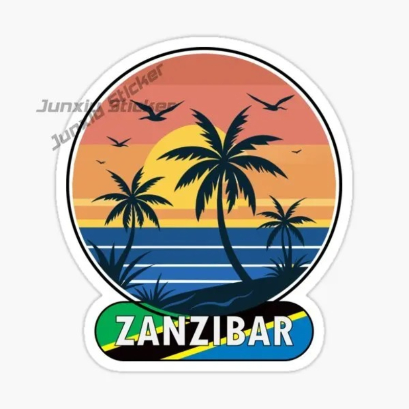 แทนซาเนีย ซานซิบาร์ ธงประจำชาต - Car Accessories Zanzibar บทวิจารณ์และราคา