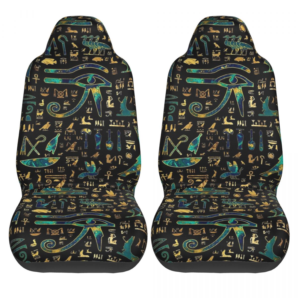 อักษรอียิปต์โบราณ ผ้าคลุมเบาะร - Car Accessories Egypt บทวิจารณ์และราคา