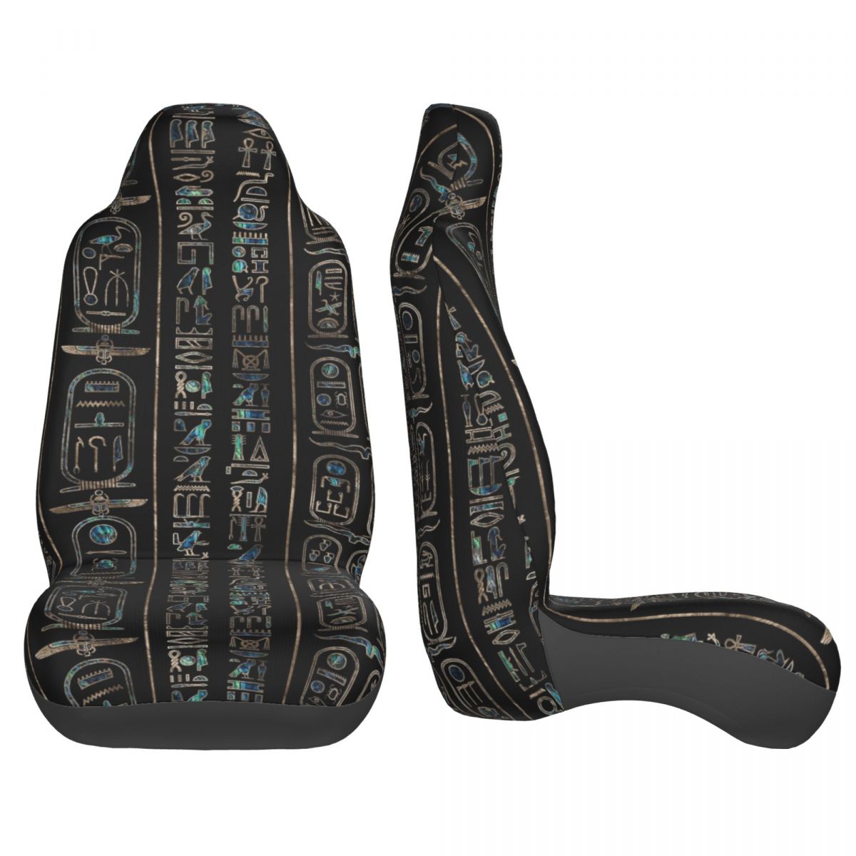 ลายอักษรอียิปต์โบราณ ผ้าคลุมเบ - Car Accessories Egypt บทวิจารณ์และราคา