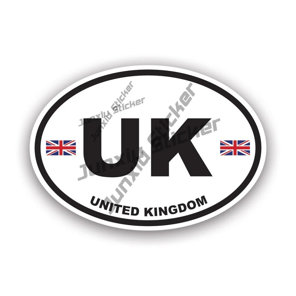 สติกเกอร์รูปวงรีสหราชอาณาจักร  - Car Accessories Uk บทวิจารณ์และราคา