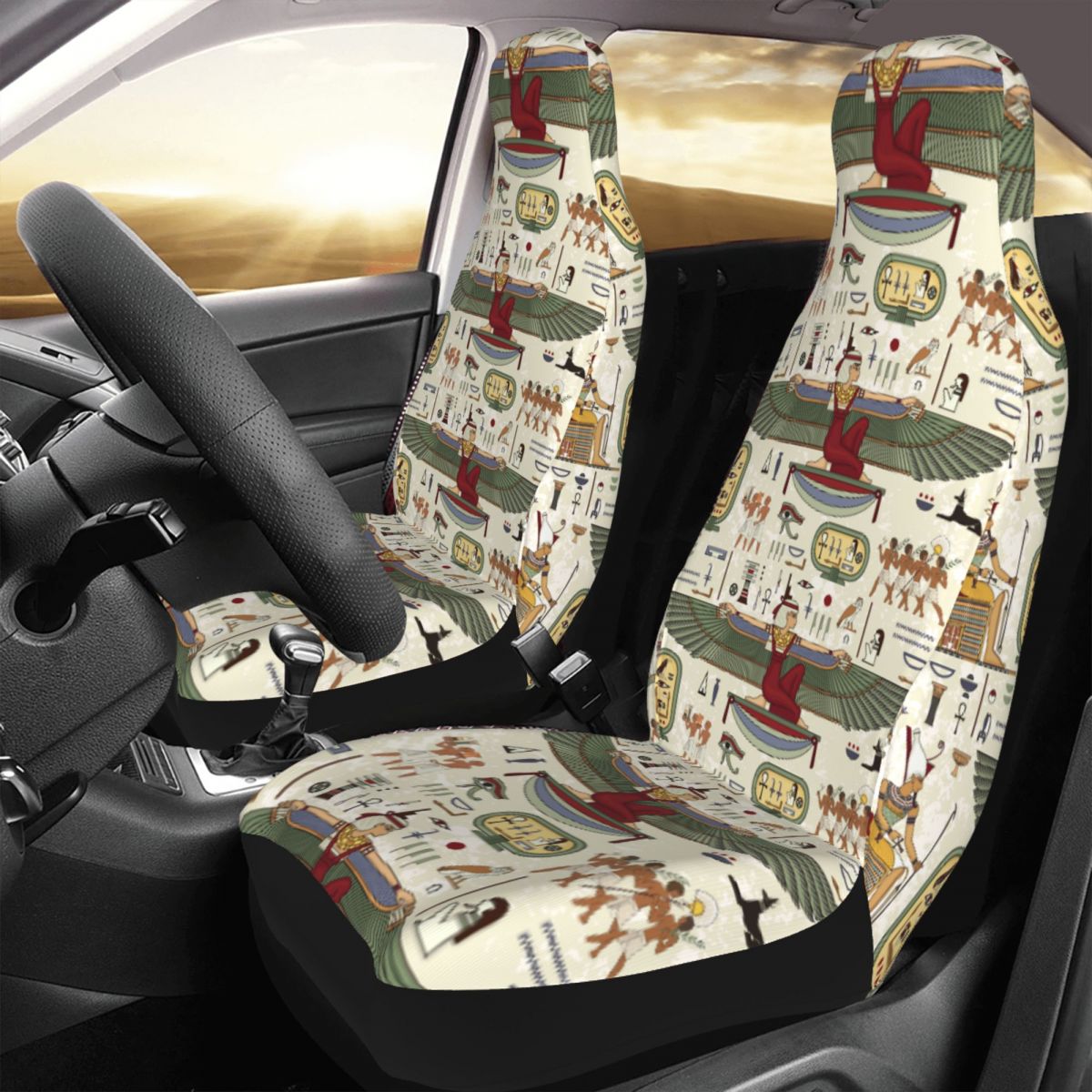 ฝรั่งเศสโบราณ ปลอกหุ้มเบาะรถยน - Car Accessories Egypt บทวิจารณ์และราคา