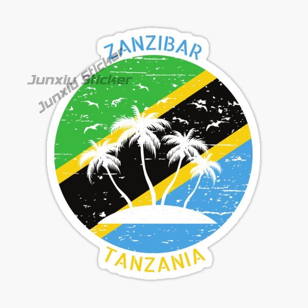 แทนซาเนีย ซานซิบาร์ ธงประจำชาต - Car Accessories Zanzibar บทวิจารณ์และราคา