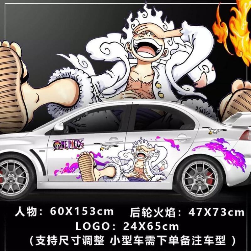 สติกเกอร์วันพีซตกแต่งตัวถังรถย - D.A.D Car Accessories บทวิจารณ์และราคา